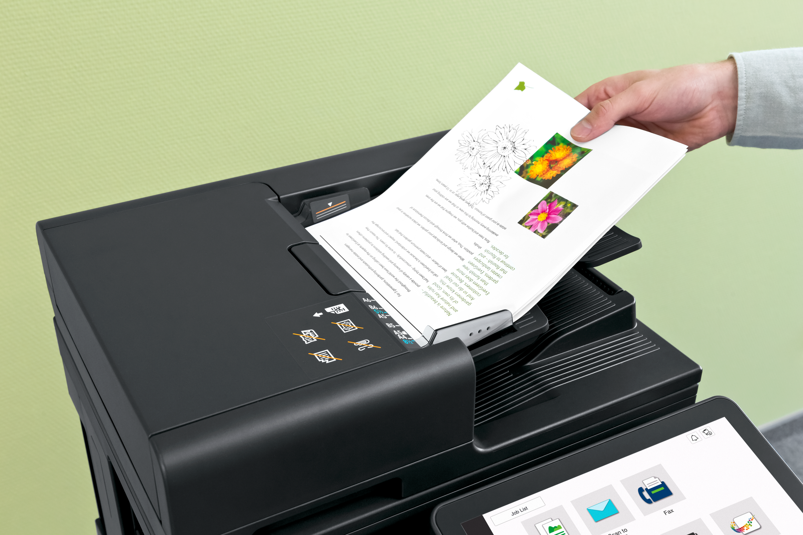 scan to folder Windows 11