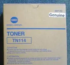 Γνήσιο toner Konica Minolta TN-114 με σωστή στοίχηση