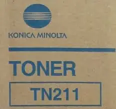 Γνήσιο toner Konica Minolta TN-211 με σωστή γραμματοσειρά