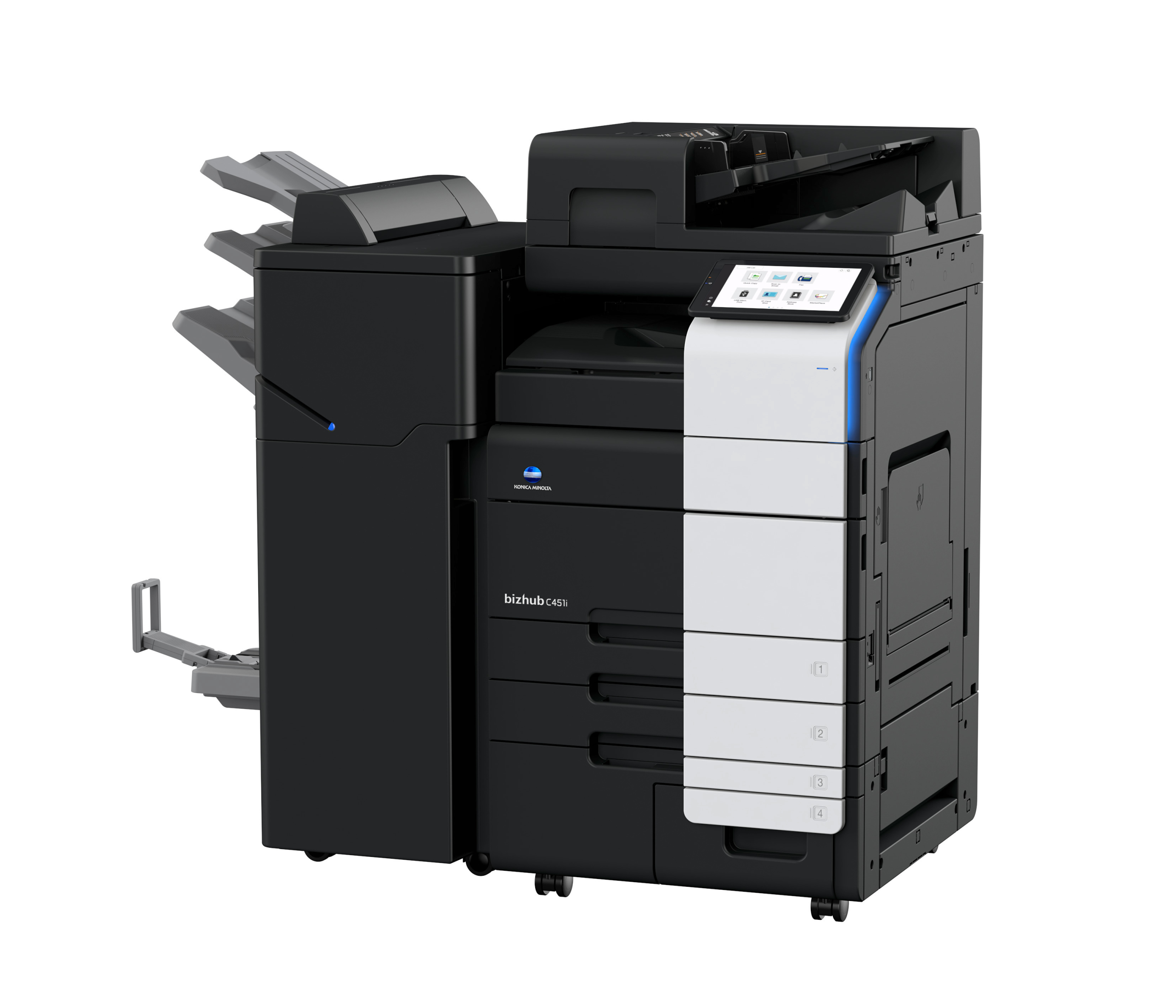 bizhub C451i studio picture 10 PC-417 FS-540SD JS-602 Right Σύγκριση αναλογικής και ψηφιακής φωτοτυπίας