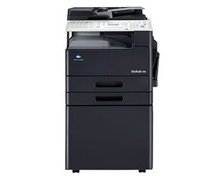 Konica Minolta bizhub 226 Certified Refurbished ασπρόμαυρο πολυμηχάνημα Α3 με τροφοδότη DF-625 και ντουλάπι DK-706