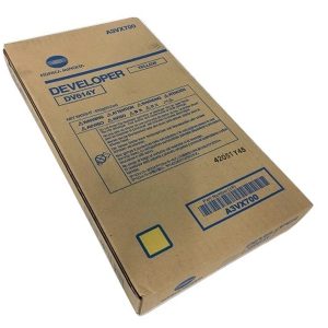 Γνήσιο κίτρινο developer Konica Minolta DV-614Y (A3VX700) για C1060, C2060, C3070, C4065, C4070 και C4080