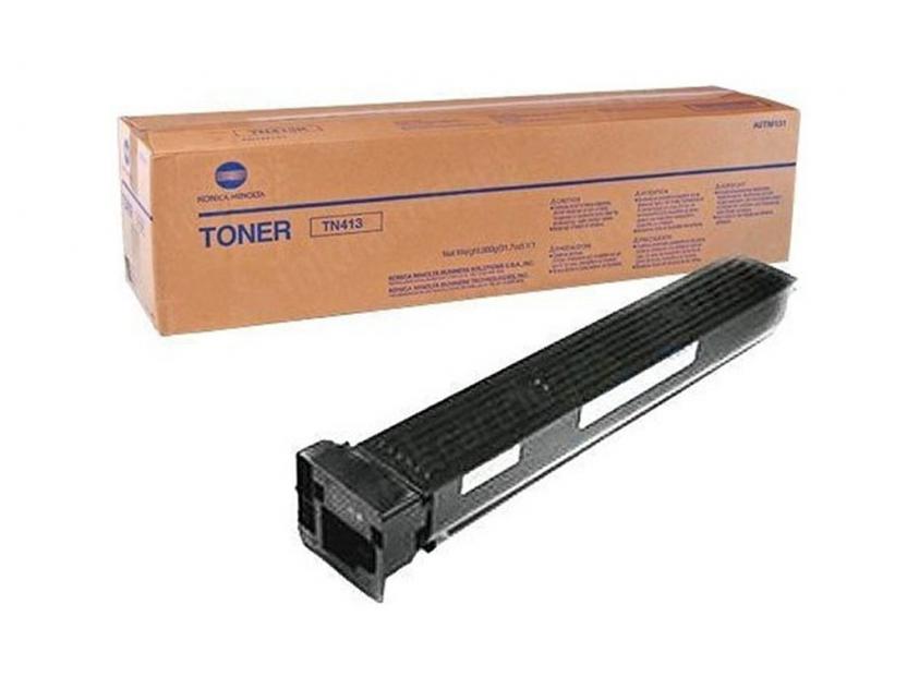 Konica Minolta TN-413K Original Black Toner 1 Γνήσιο μαύρο τόνερ Konica Minolta TN-413K A0TM151 για bizhub C452