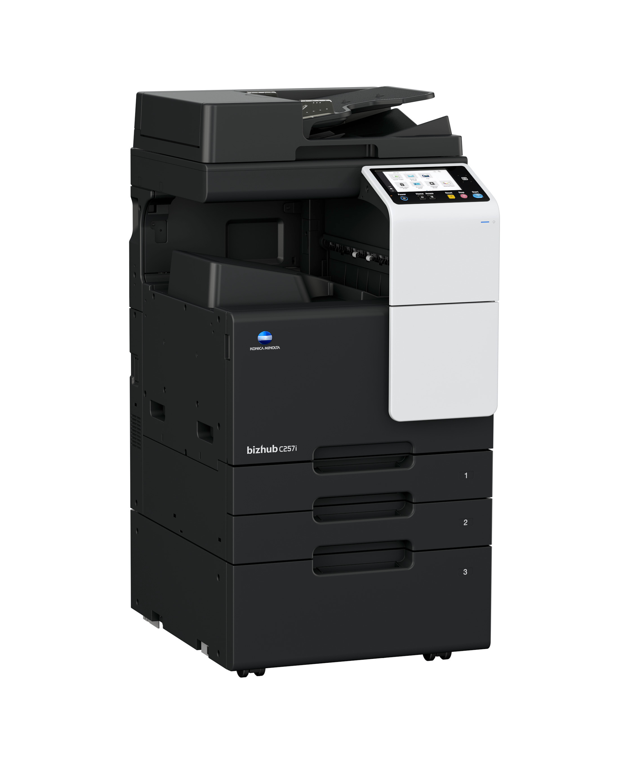 Konica Minolta bizhub C257i Certified Refurbished 1 Konica Minolta bizhub C257i Certified Refurbished έγχρωμο πολυμηχάνημα Α3 με RADF DF-633 και δίσκο PC-418