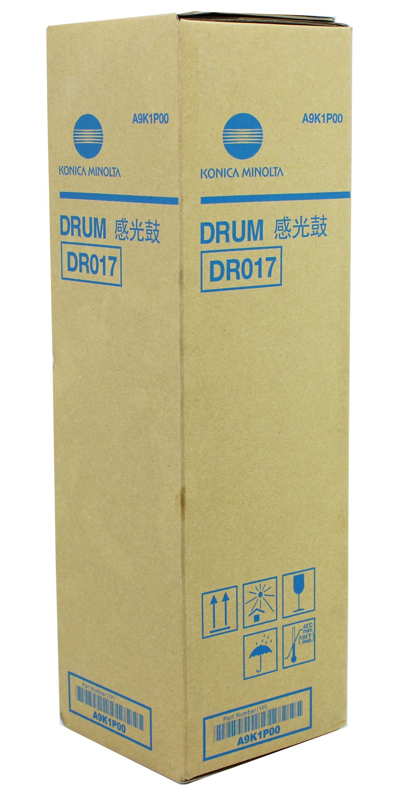 Konica Minolta DR-017 Original Drum Unit Black 1 Γνήσιο τύμπανο Konica Minolta DR-017 (A9K1P00) για AccurioPress 7120 και 7136