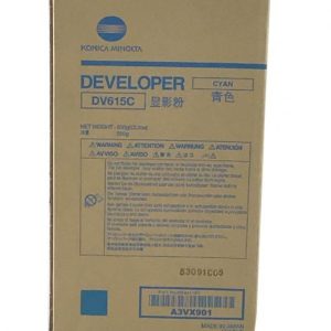 Γνήσιο κυανό developer Konica Minolta DV-615C (A3VX901) για C71hc, C83hc και C84hc