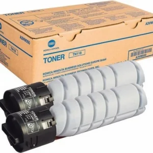 Γνήσιο μαύρο τόνερ Konica Minolta TN-118 (A3VW050) για bizhub 215, 225i και 226