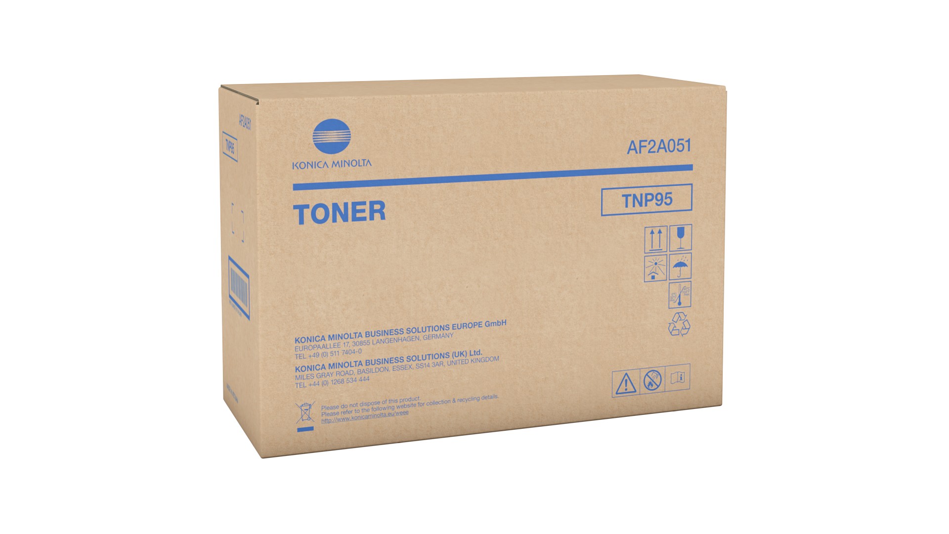 Konica Minolta TNP-95 Original Toner 1 Γνήσιο τόνερ Konica Minolta TNP-95 AF2A051 μαύρο high capacity για bizhub 5001i